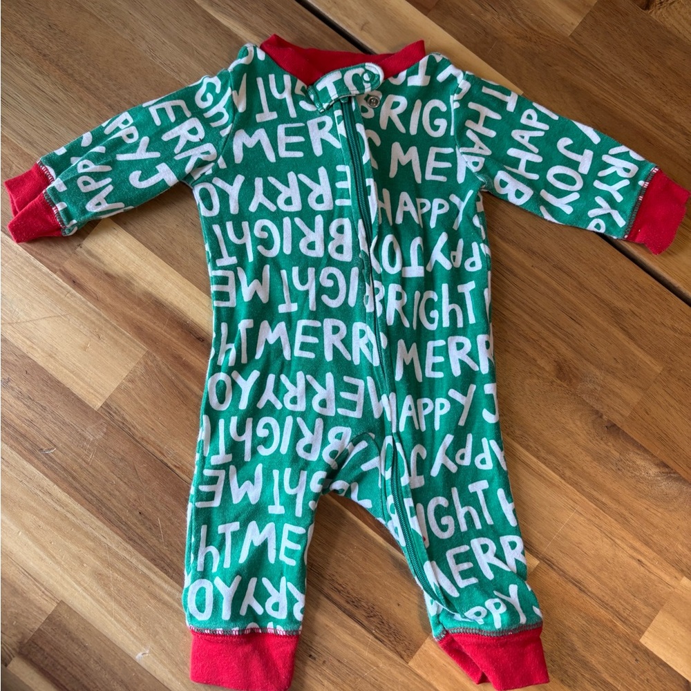 Carter's • Christmas Graffiti • Zippered